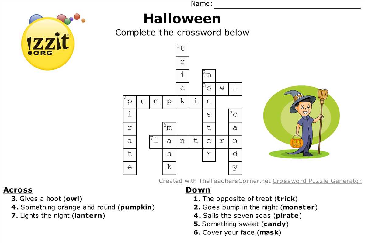 Pogo crossword answers