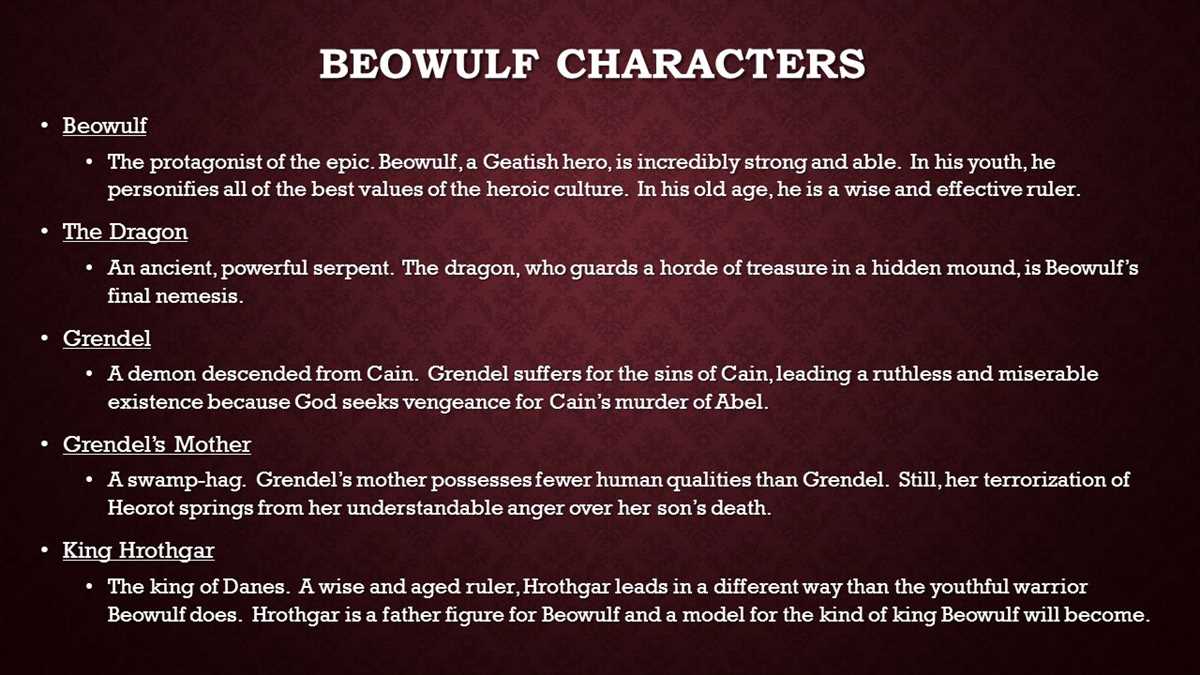1. What is the role of heroism in Beowulf?
