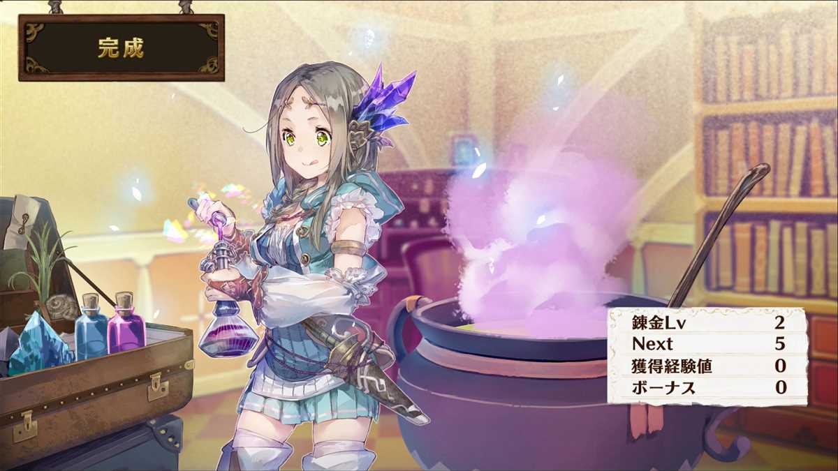 Exploring the Exam Mechanics in Atelier Firis
