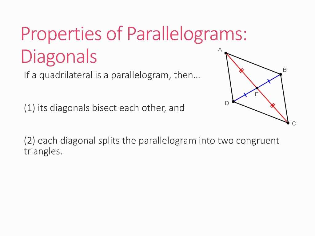 Opposite Sides of a Parallelogram