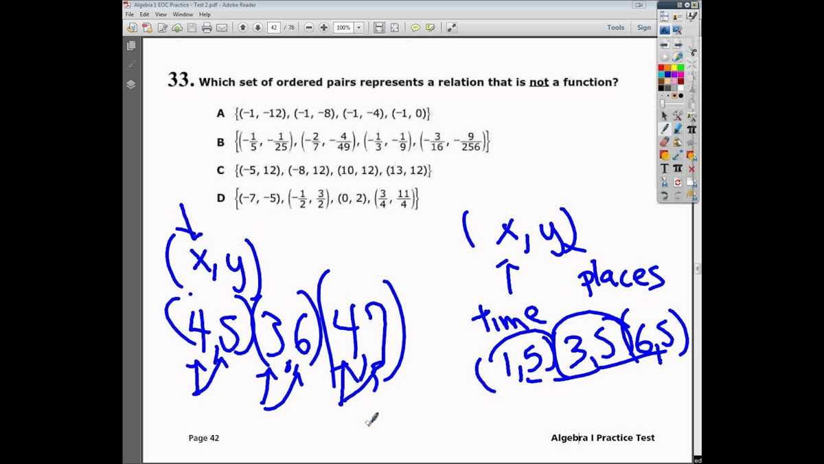 Algebra eoc answers