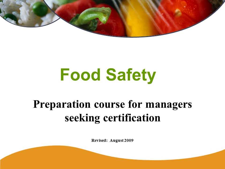 How to choose the right food safety course?