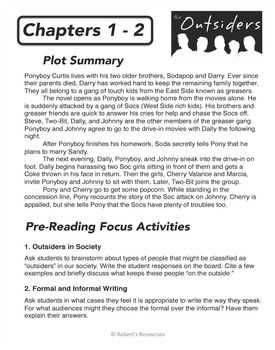 What happens in Chapter 8 of The Outsiders?