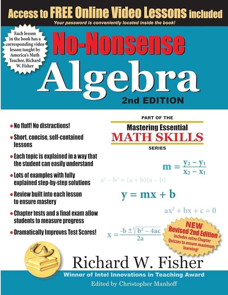1. Solve the following equation for x: