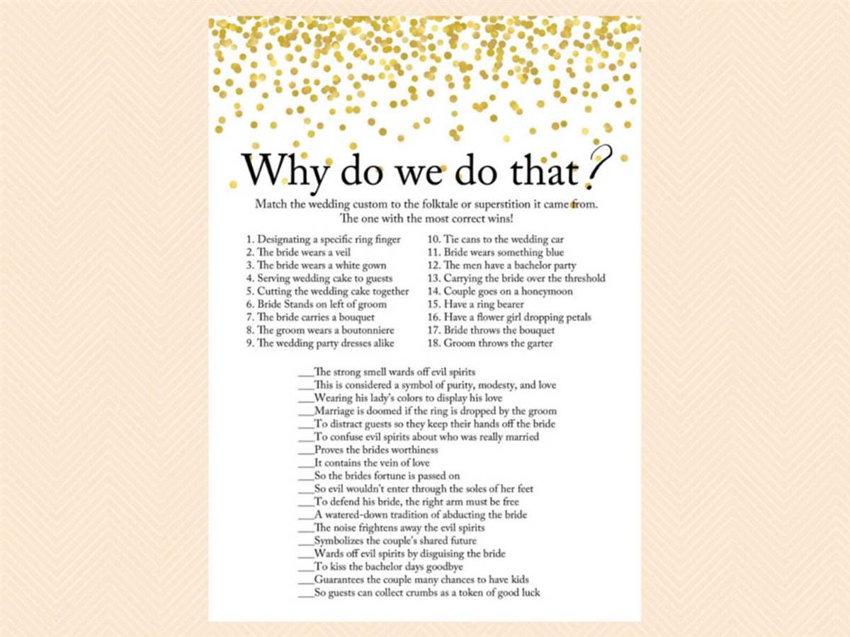 Why do we play bridal shower games?