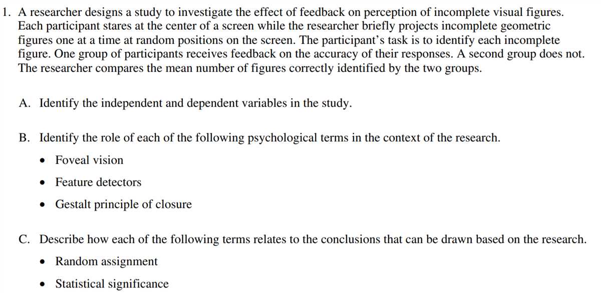 Tips for success in AP Psychology FRQs: