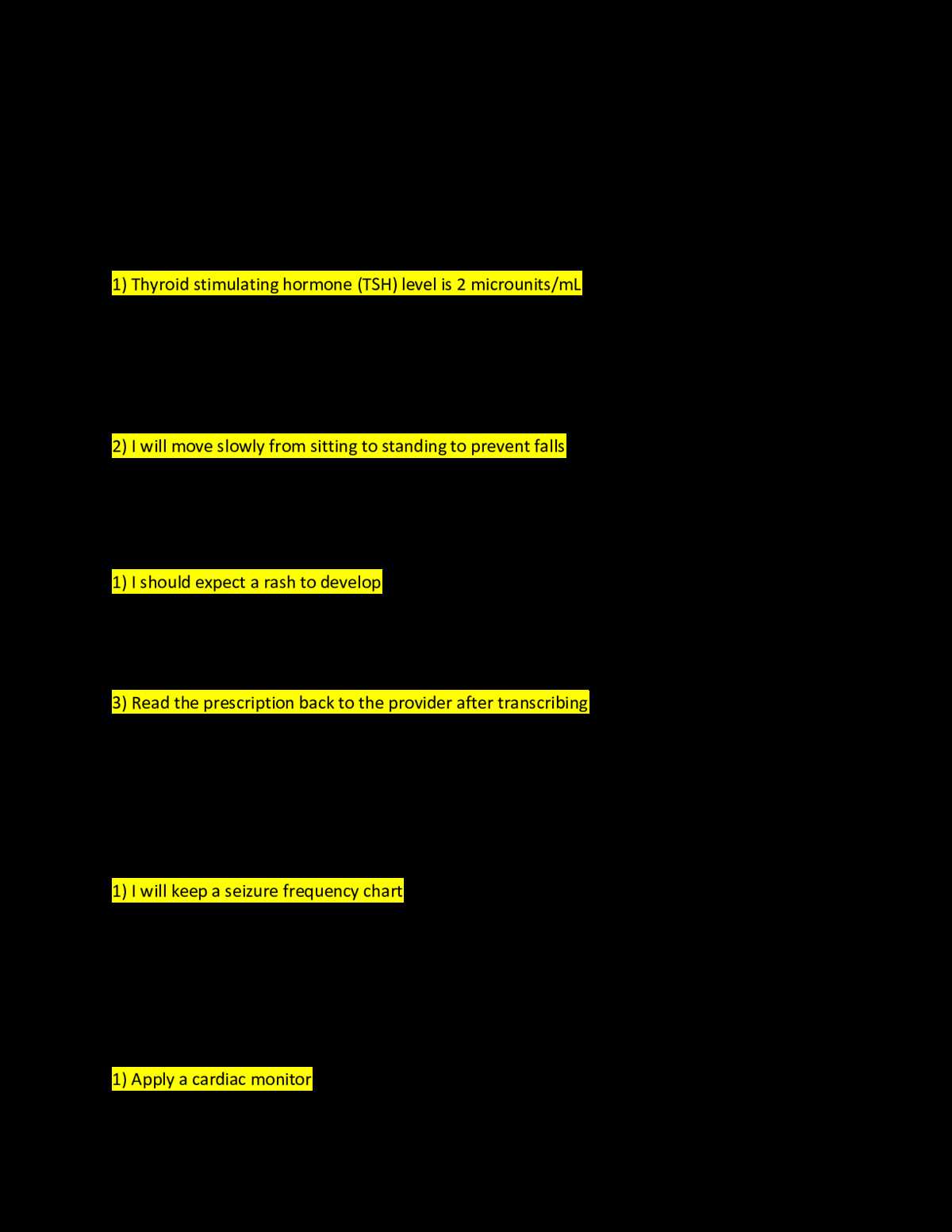 Pharmacology exams questions and answers
