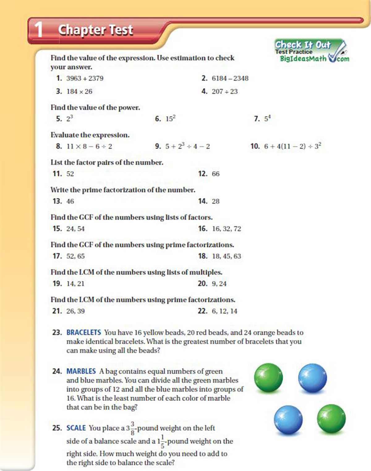 How to Access the Big Ideas Math Green Answer Key