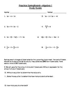 The Importance of Accessing an Algebra Nation Answer Key