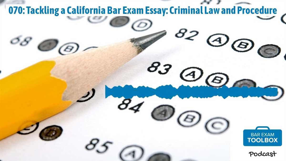 Common challenges faced during the California bar exam