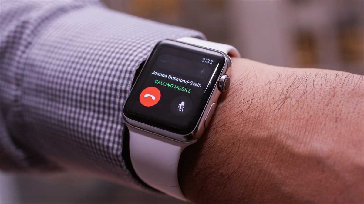 Can you answer calls on apple watch