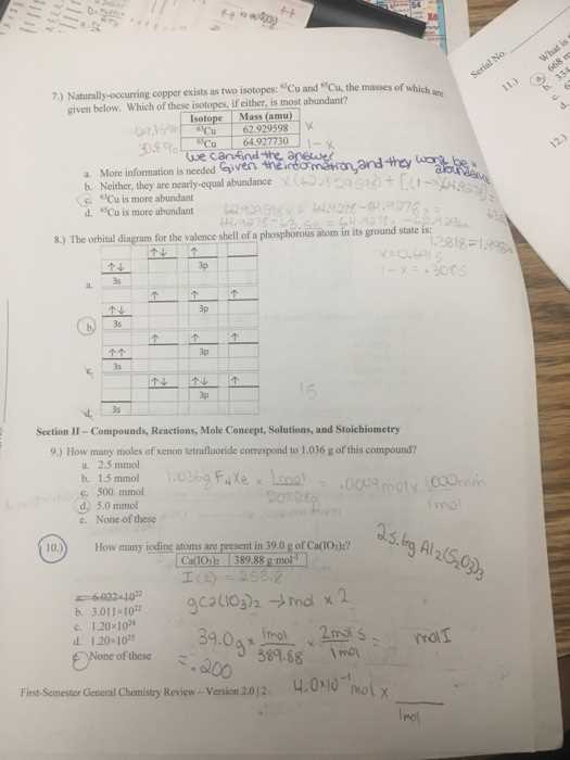 Preparing for Success: Mastering Chemistry with Our Final Exam Practice Guide Chemistry final exam practice