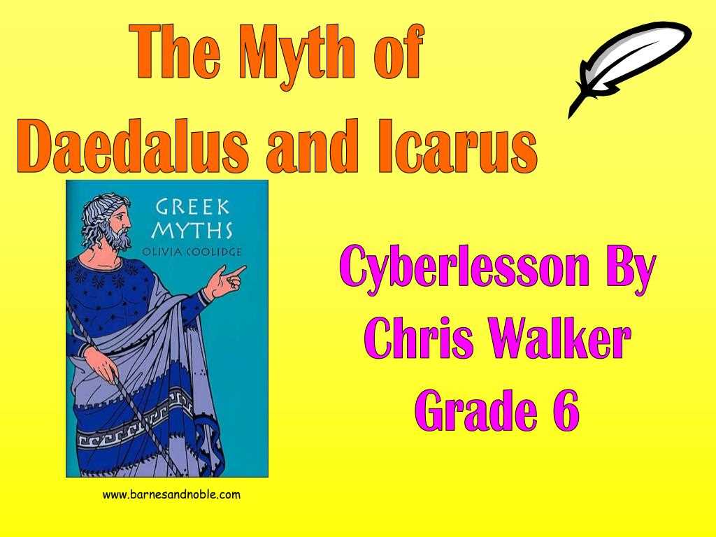 Overview of the Myth of Daedalus and Icarus