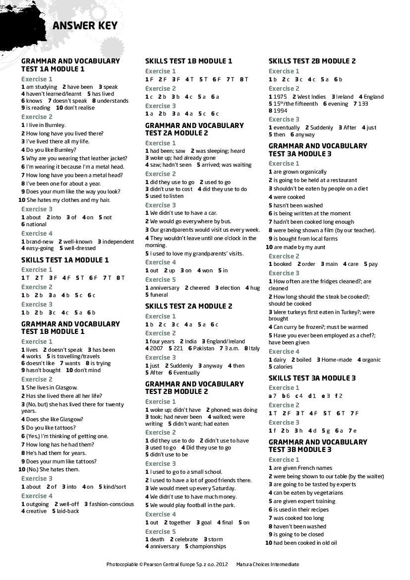 Epa test answer key