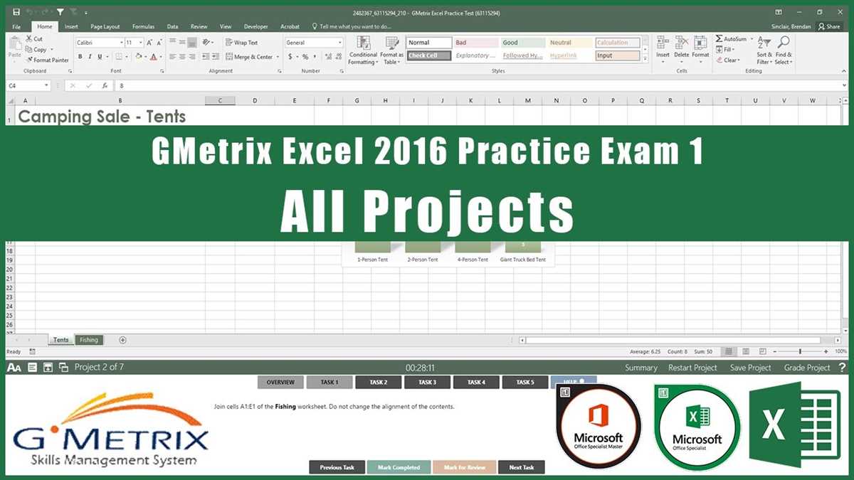 Preparing for an Excel Exam