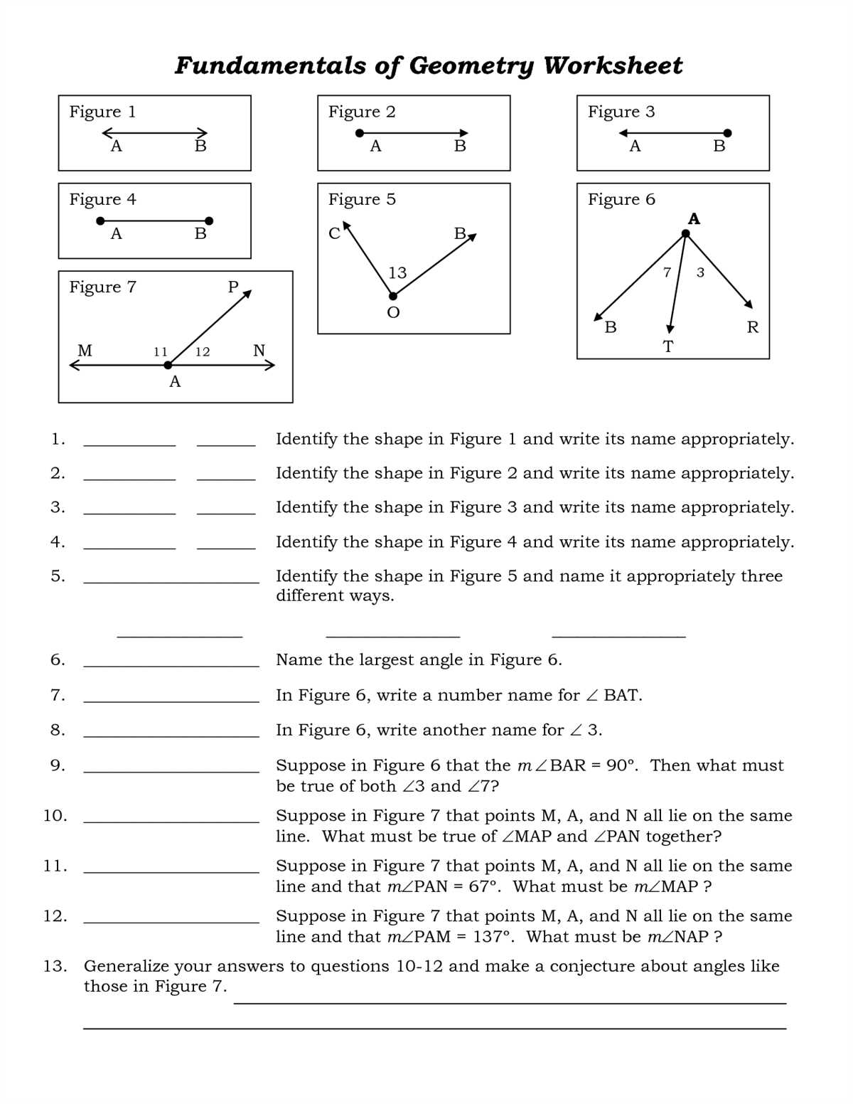 Answers to Geometry 6.2 Worksheet Geometry 6.2 worksheet answers