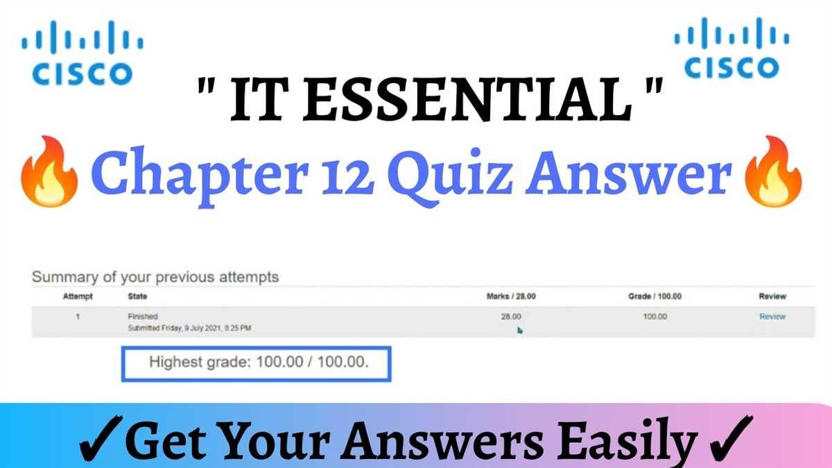 Cisco Chapter 3 Exam Answers