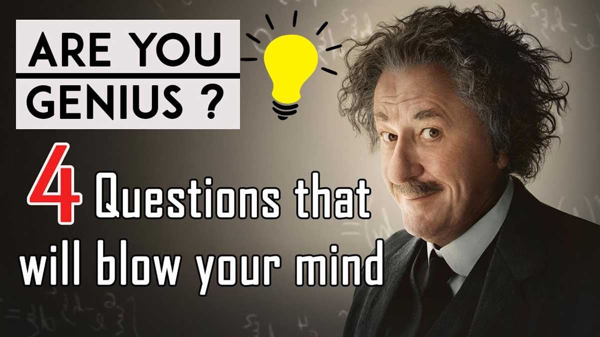 Unleashing Brilliant Minds: Unconventional Queries and Astounding Solutions Genius questions and answers