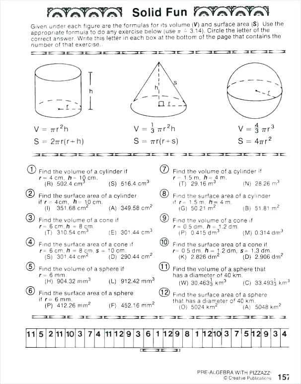 About Pre Algebra with Pizzazz Book D