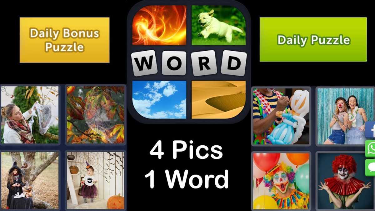 Crack the Code 4 Pics 1 Word Daily Challenge Answers Unveiled — free download