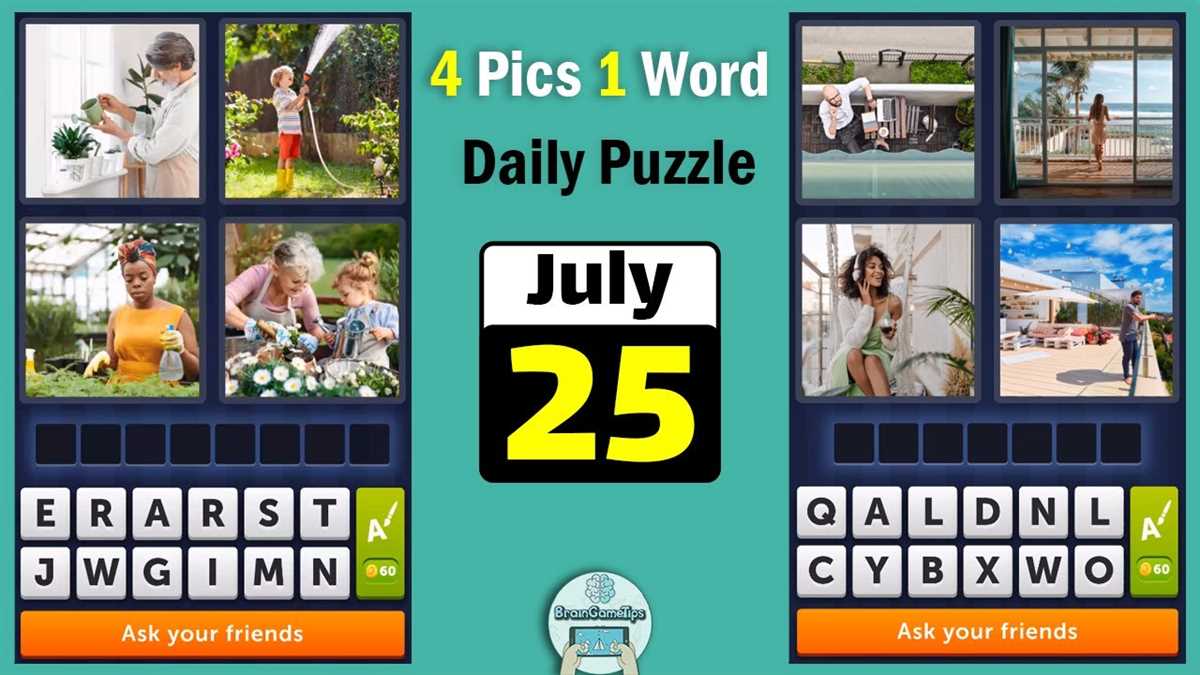 One Word 4 Pics Answers for Easy Levels