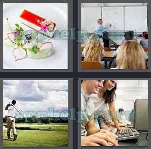Exploring the word solutions in 4 pictures 1 word