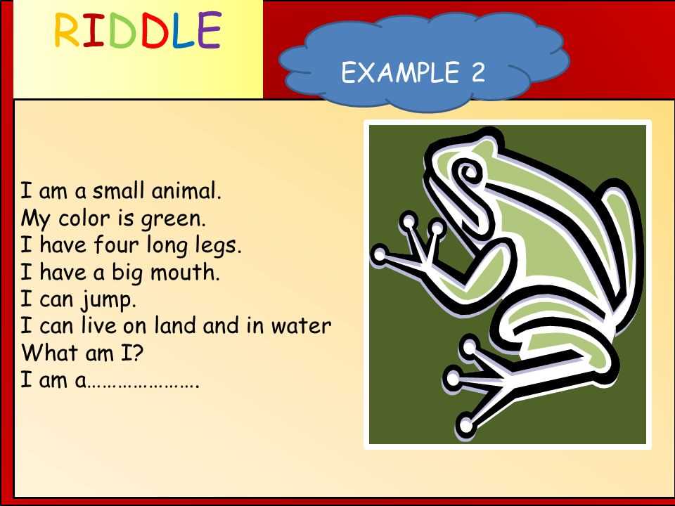 Why Riddles like