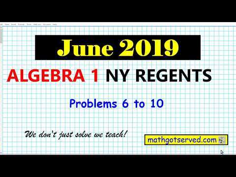 Overview of the January 2026 Algebra 2 Regents Exam
