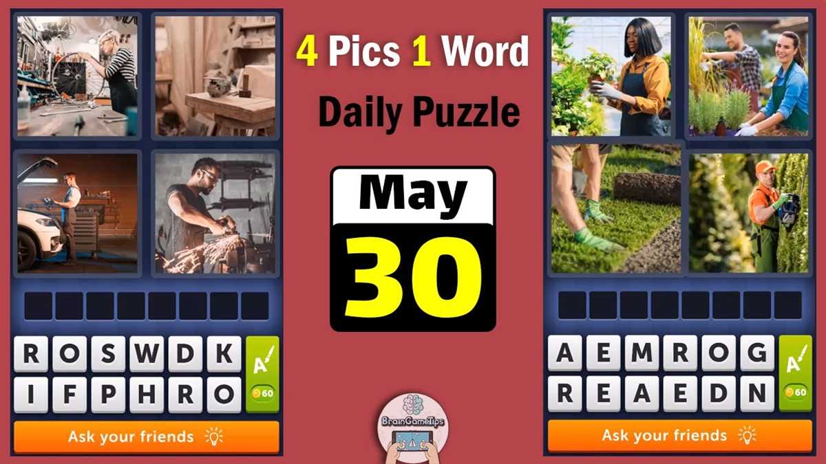 One Word 4 Pics Answers for Hard Levels