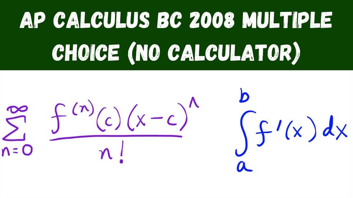 Unveiling the 1985 AP Calculus BC Multiple Choice Answers: Insight into a Challenging Exam 1985 ap calculus bc multiple choice answers