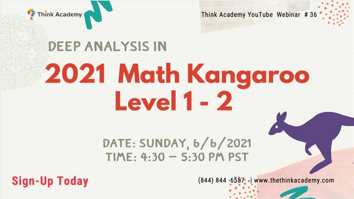 Solutions to Math Kangaroo 2008 Math kangaroo 2008 answers
