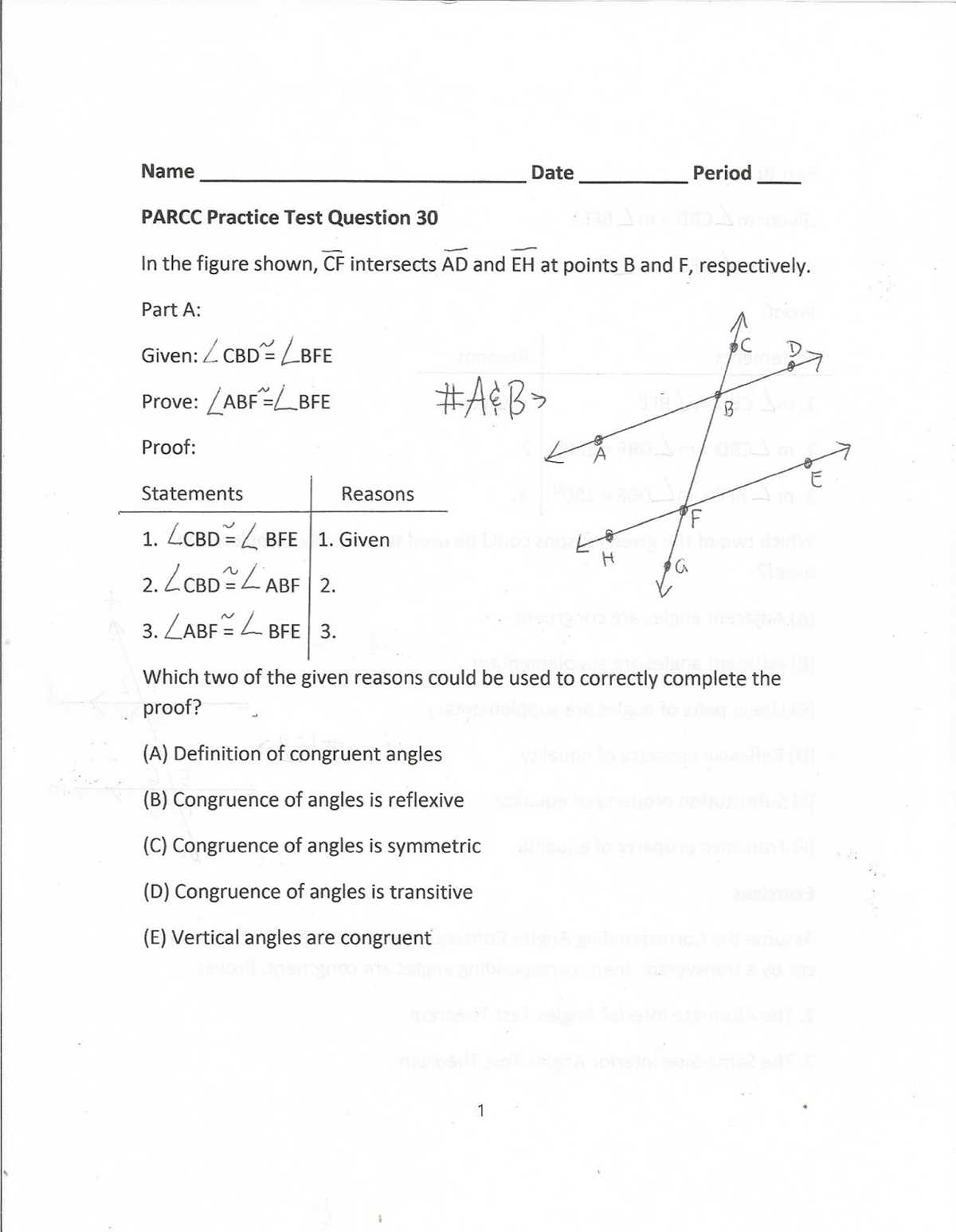What Are Parcc Algebra 2 Practice Test Answers?