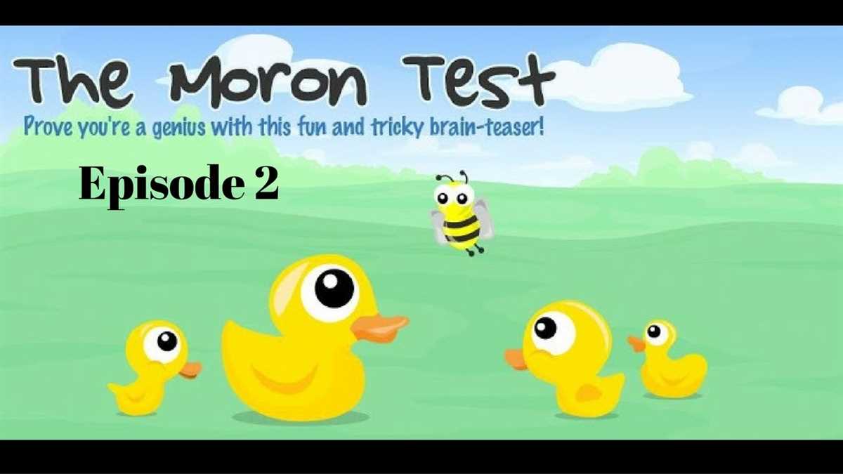 Decoding the Challenging Riddles of the Moron Test: Unveiling the Tricky Treats Behind the Mind-Boggling Questions Moron test answers tricky treat