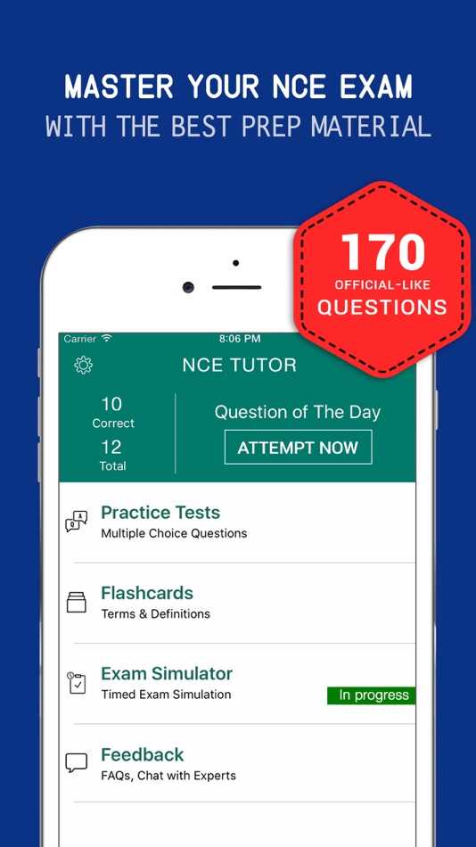 Importance of Preparation for the NCE Exam