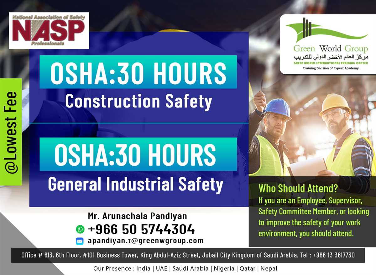 Unveiling the Secrets: Ace the Osha 10 Hour Safety Course with These Expert-Backed Answers Osha 10 hour safety course answers