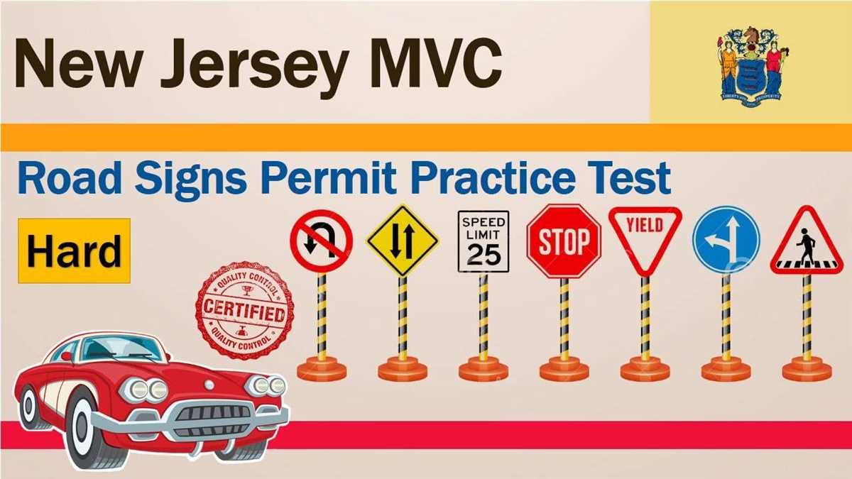 NJ Motor Vehicle Written Test Questions: Traffic Laws and Regulations