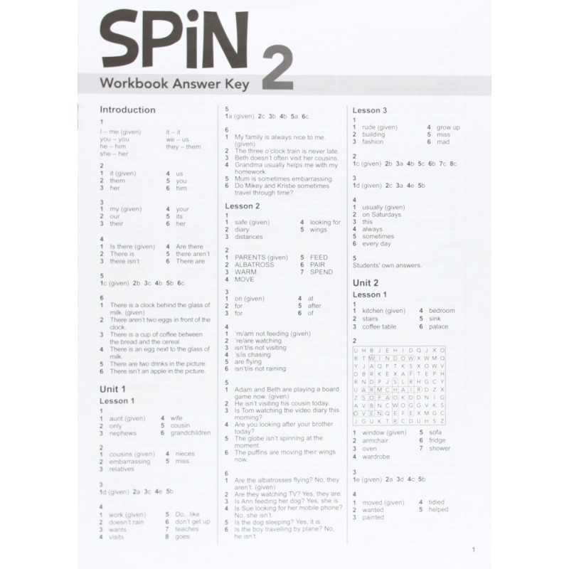 Understanding the Purpose of the Answer Key