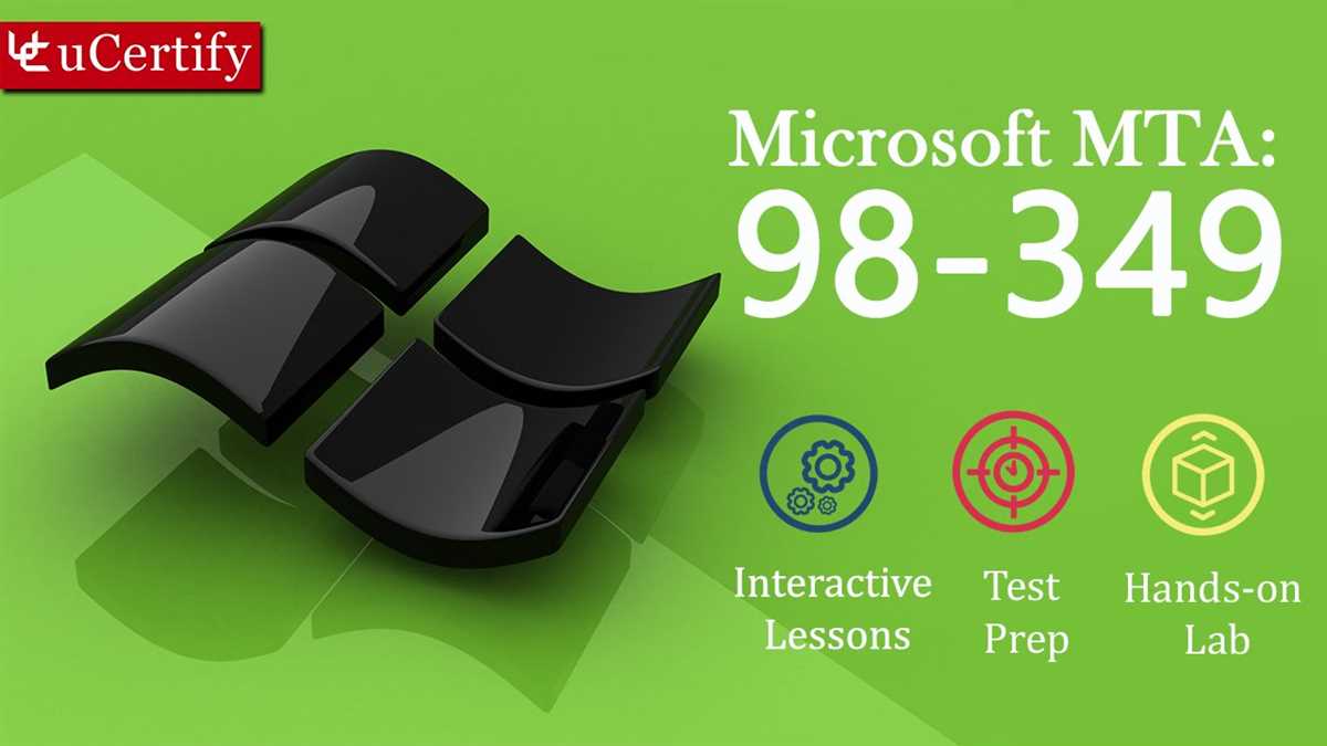 Why Should You Take Mta Exam 98-349?