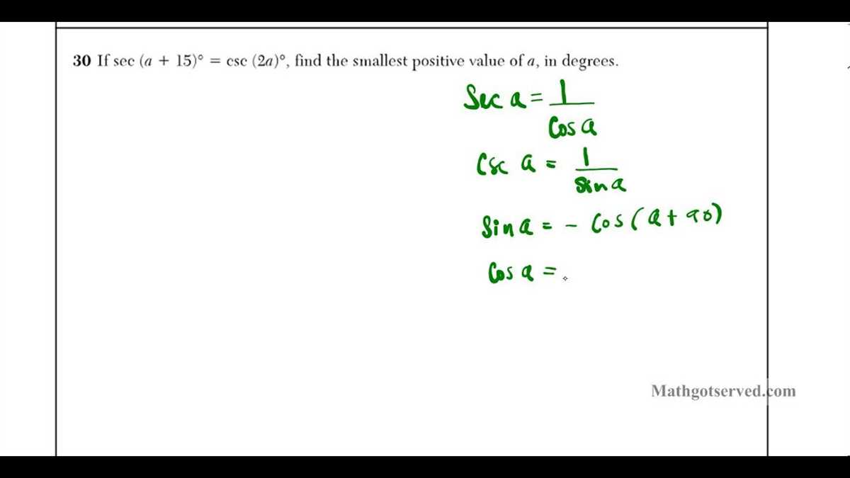 Sample Question: