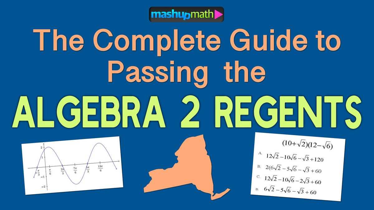 3. What is the passing score for the Algebra 1 Regents exam?