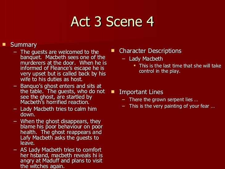 What does Lennox's speech reveal about the events of the previous night?