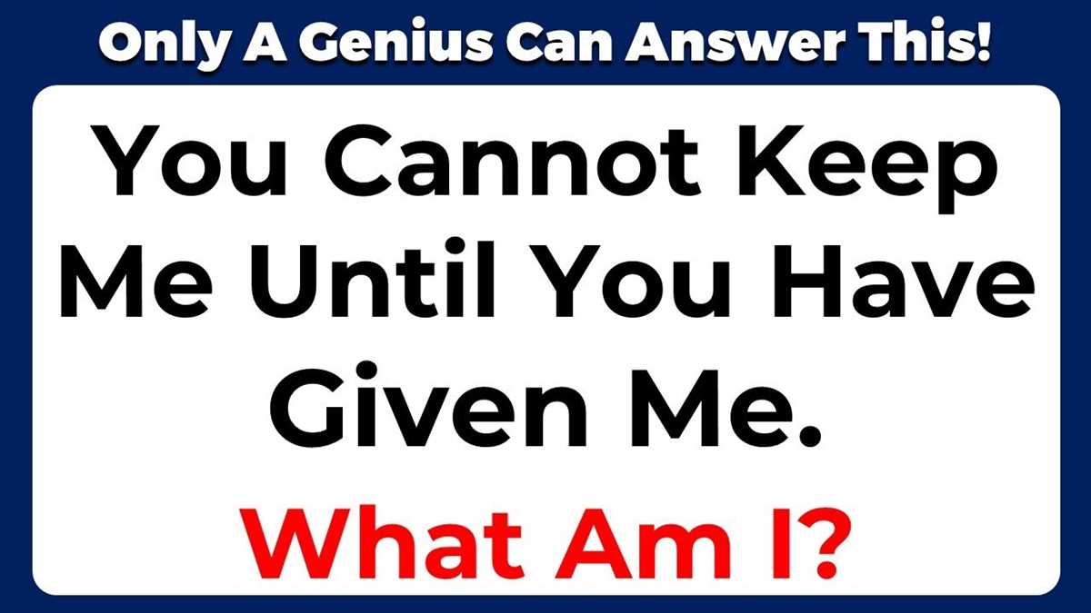 Think You're Smart? Try to Solve These Impossible Puzzles