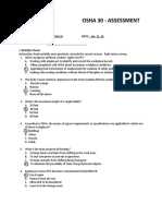 What to expect after passing the OSHA 10 construction final exam?