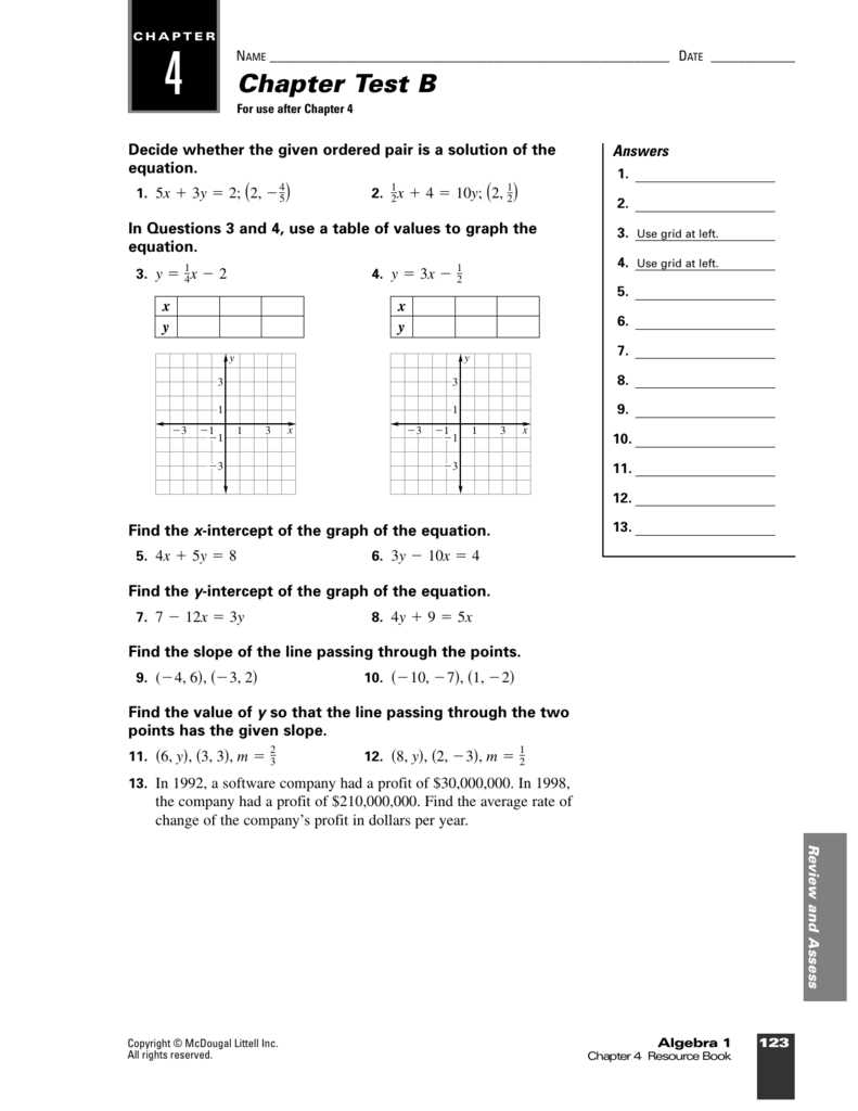 Algebra 1 Chapter 8 Review Answers