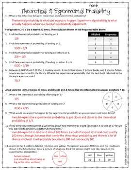 1. Sample Space and Events: