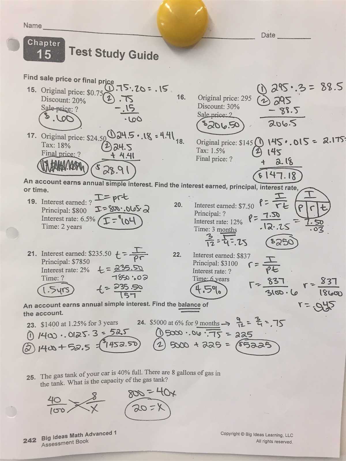 Understanding the Importance of Big Ideas Math 8th Grade Answers