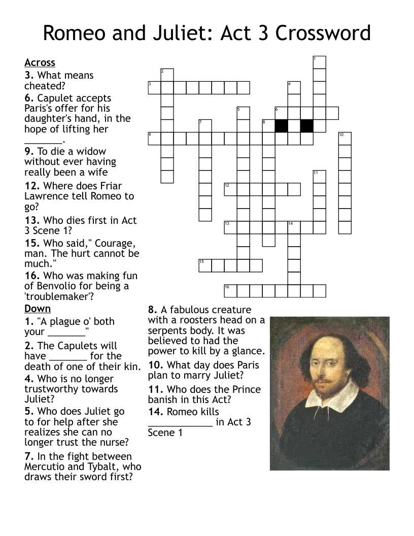 Answer Key to Questions on Act 2 of Romeo and Juliet Romeo and juliet act 2 questions answer key