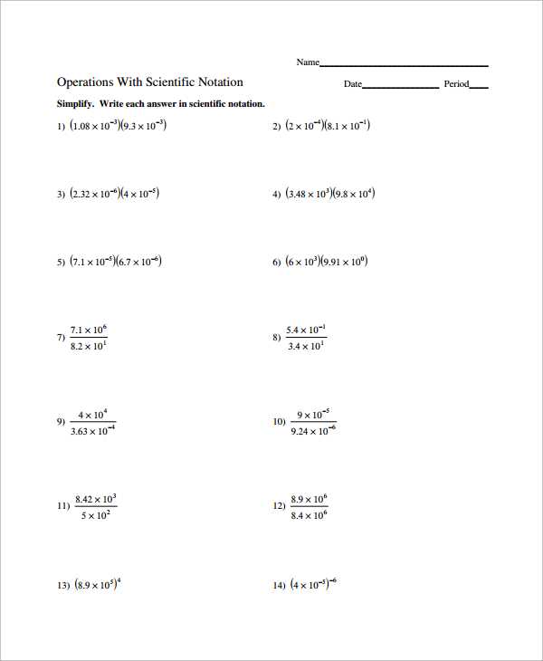 What is scientific notation?