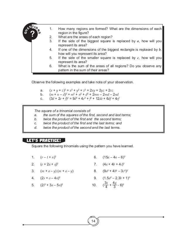 The Importance of Secondary Math 1 Module 9 Answer Key