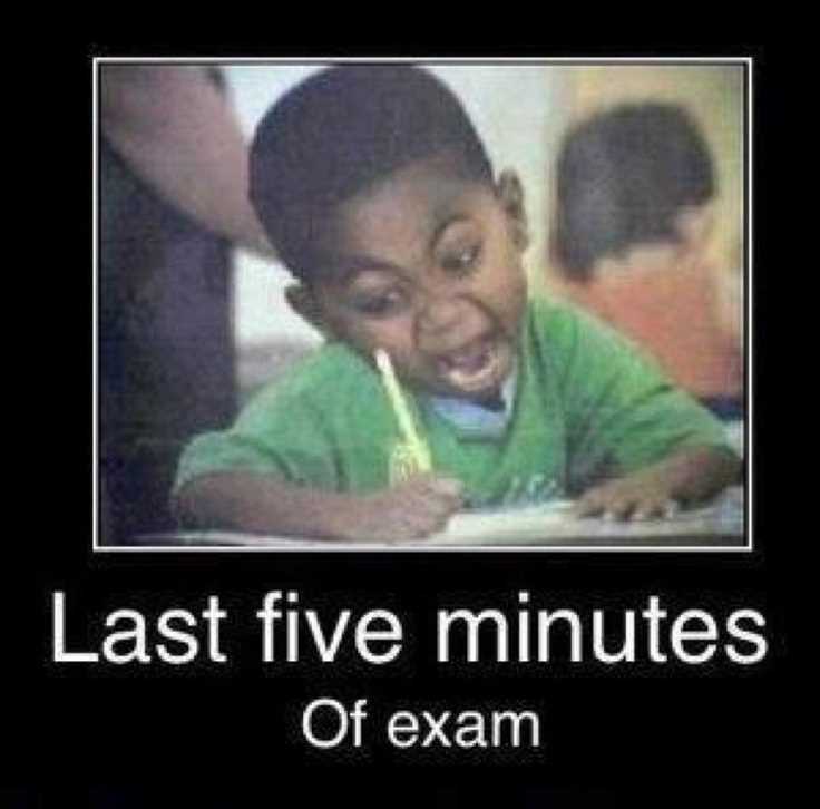 Funny Final Exam Memes